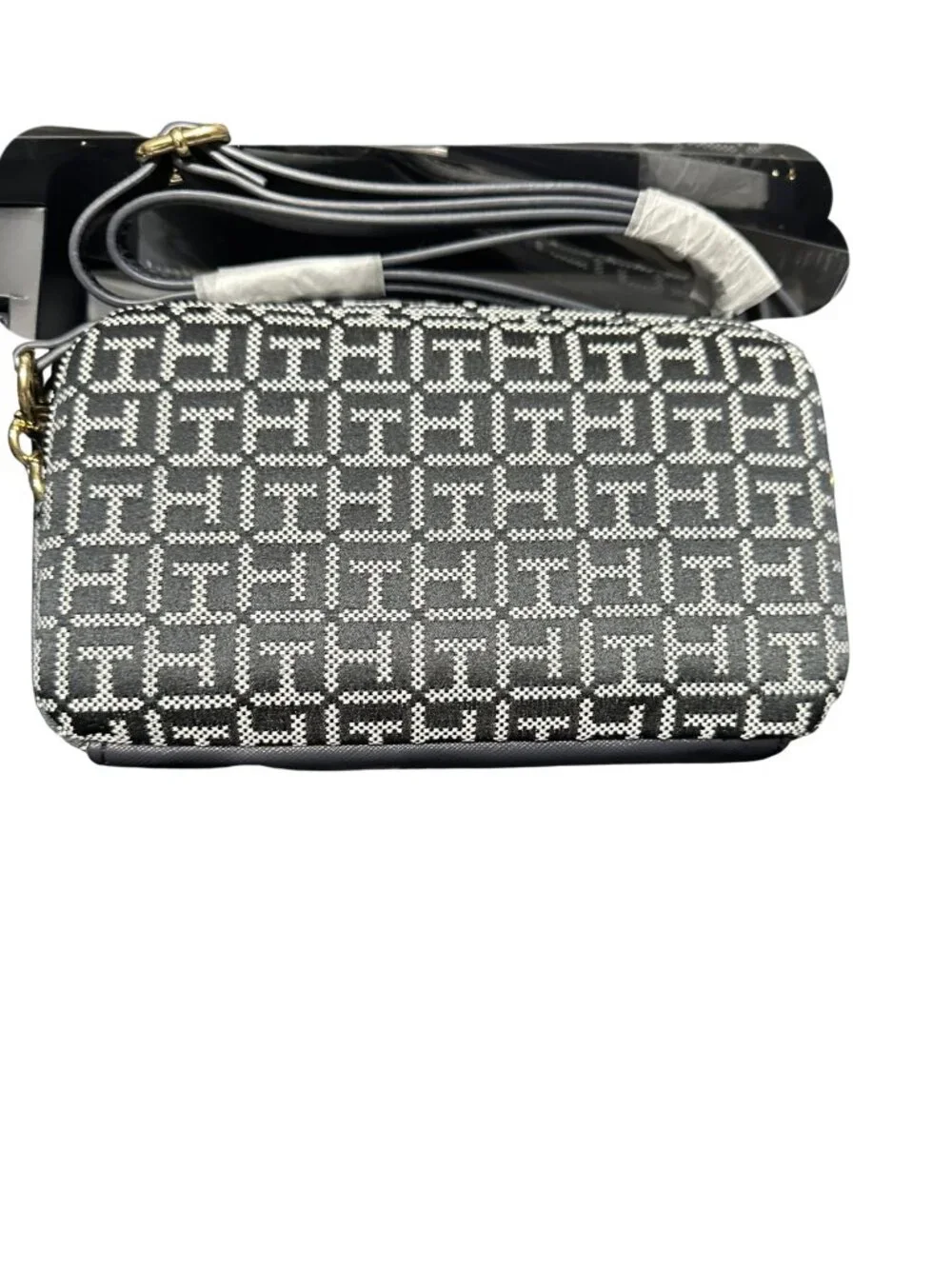 TOMMY HILFIGER BLUE & WHITE CROSSBODY & CREIT CARD HOLDER GIFT SET